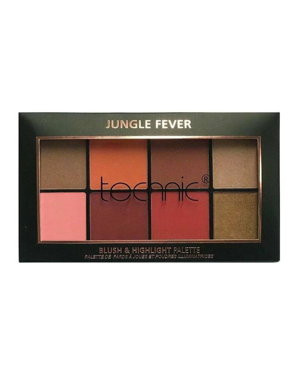 پالت رژ گونه و هایلایتر Jungle Fever تکنیک
