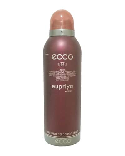 اسپری بدن زنانه eupriya اکو 200ml
