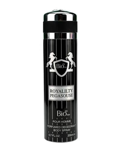 اسپری بدن مردانه Royalilty Pegasouse بیو استار 200ml