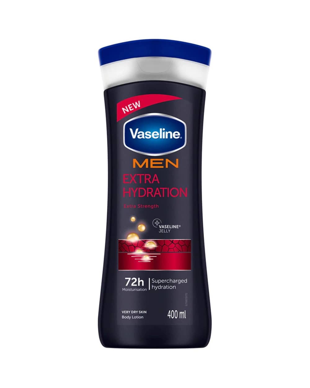 لوسیون بدن آقایان Extra Hydration وازلین 400ml