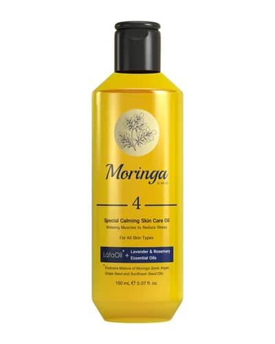 روغن آرامش بخش پوست مدل 4 مورینگا امو 150ml