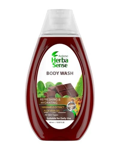 شامپو بدن عصاره شکلات و آلوئه ورا آردن هرباسنس 400ml