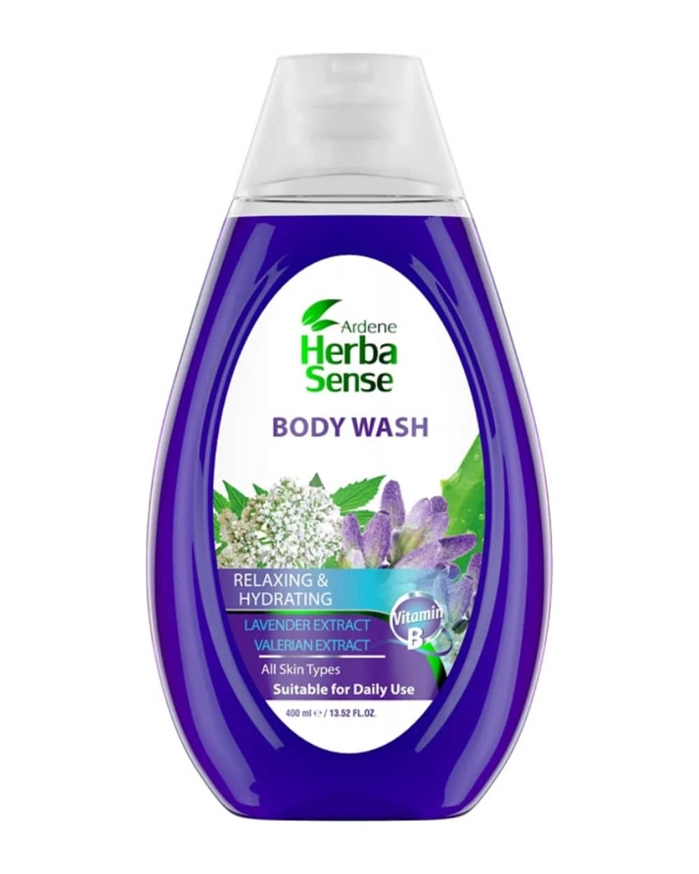 شامپو بدن عصاره اسطوخودوس آردن هرباسنس 400ml