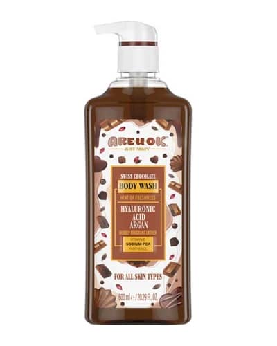 شامپو بدن آر یو اکی با رایحه شکلات 600ml