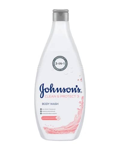 شامپو بدن عصاره شکوفه بادام Protect 3 جانسون 750ml