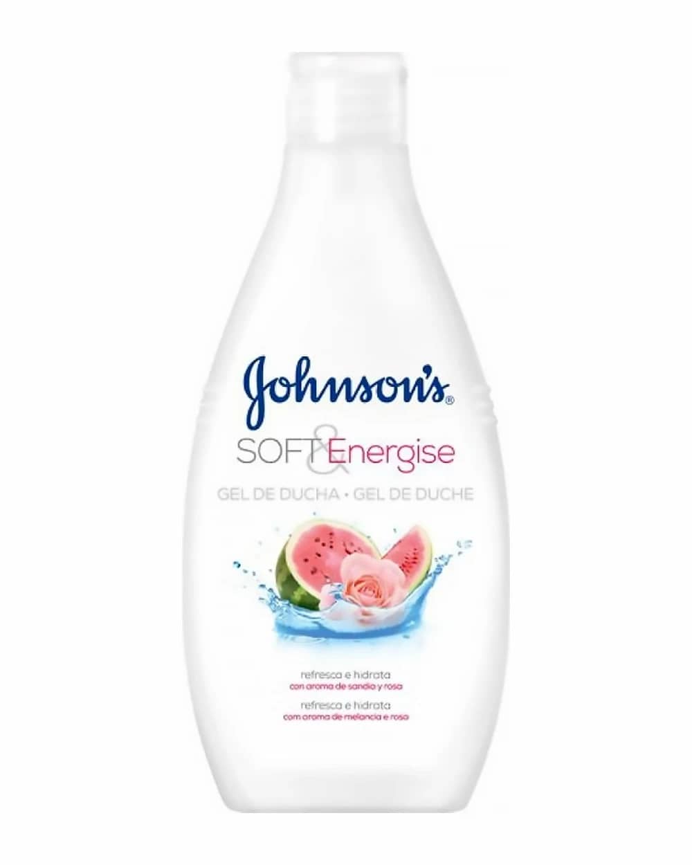 شامپو بدن عصاره هندوانه و گل رز جانسون 750ml