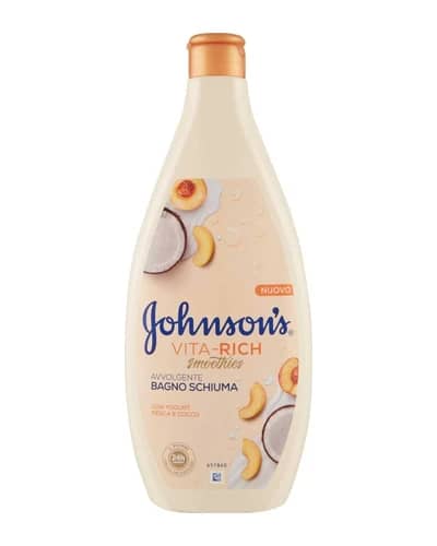 شامپو بدن عصاره هلو و نارگیل جانسون 750ml