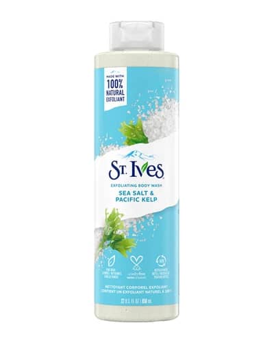 شامپو بدن اسکرابی نمک و جلبک دریایی سینت ایوز 650ml
