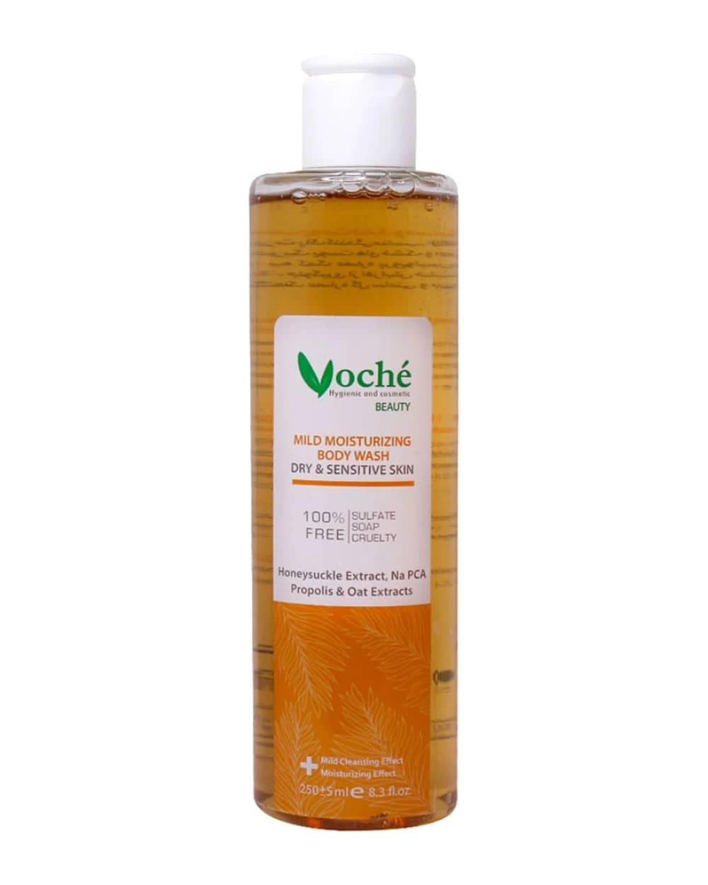شامپو بدن پوست های خشک و حساس وچه 250ml