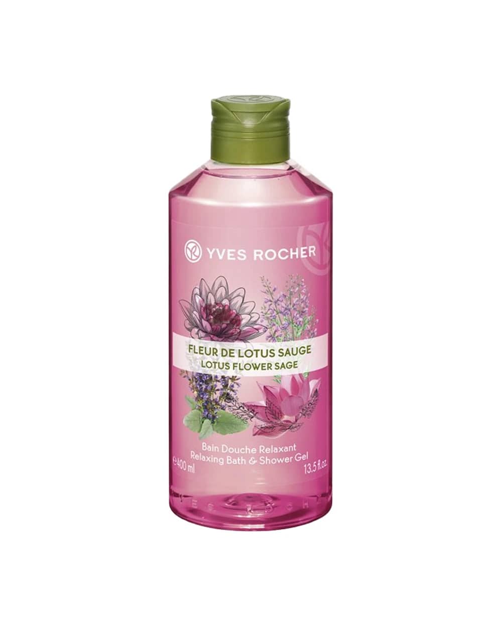 شامپو بدن عصاره گل لوتوس ایوروشه 400ml
