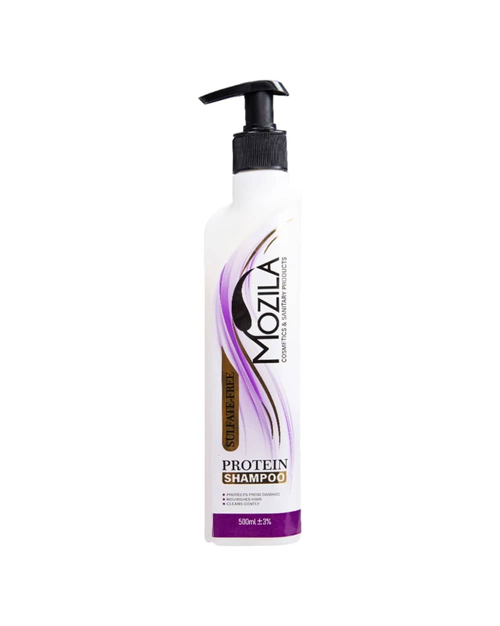 شامپو فاقد سولفات پروتئینه موزیلا 500ml