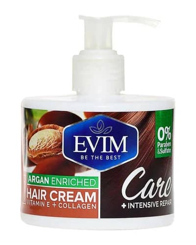 کرم مو حاوی روغن آرگان و کلاژن ایویم 250ml