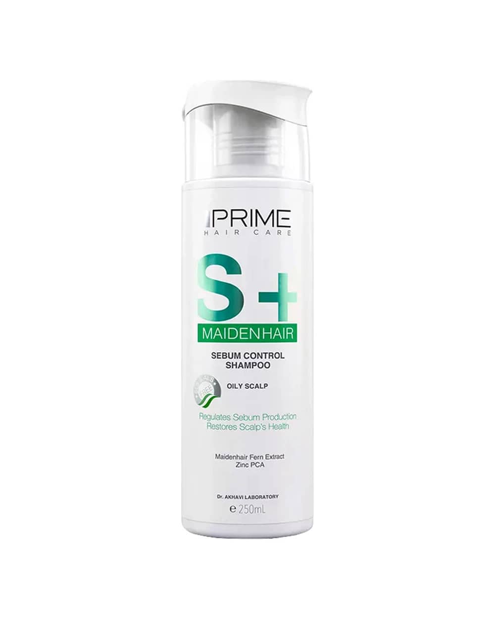 شامپو تقویت و کنترل کننده چربی مو S+ پریم 250ml