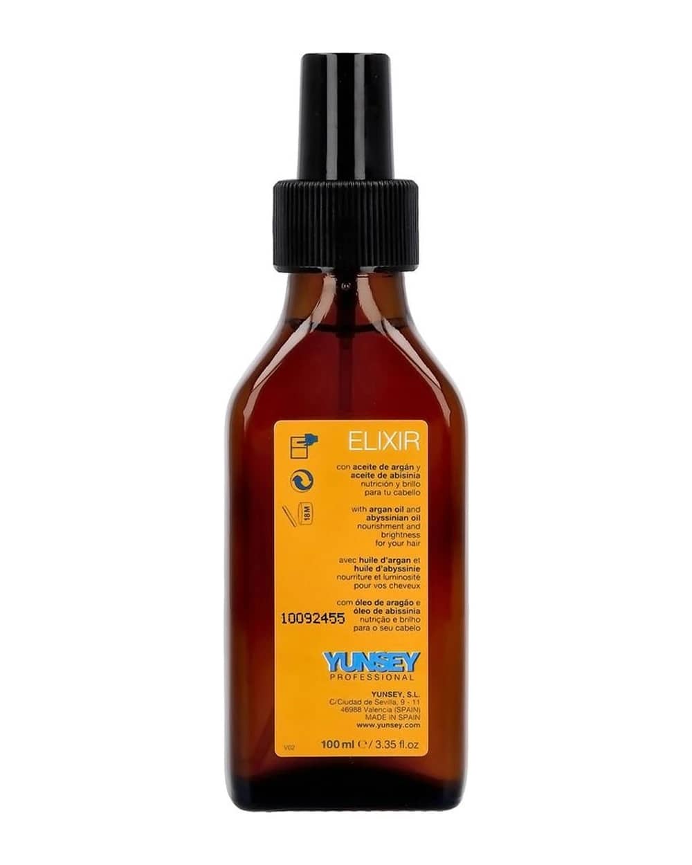 اسپری روغن آرگان Elixir یانسی 100ml