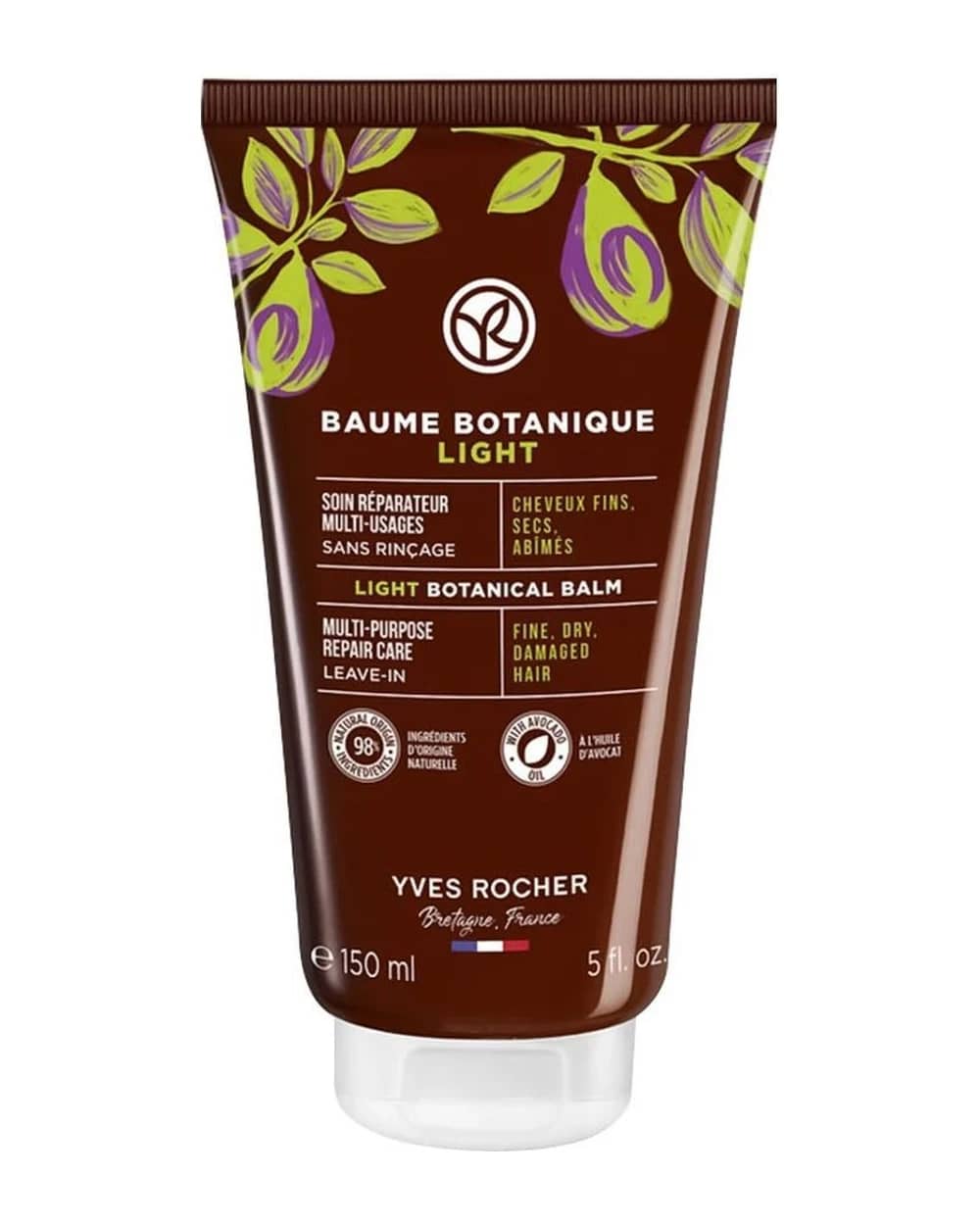 کرم مو تقویت کننده Baume Botanique ایوروشه 150ml