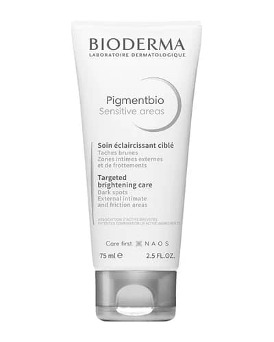 کرم روشن کننده مناطق حساس بدن Pigmentbio بایودرما 75ml