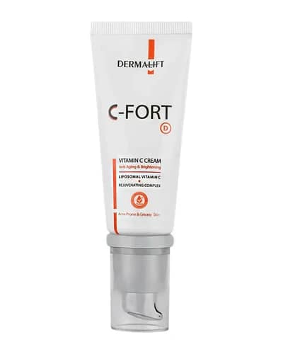 کرم ویتامین سی درمالیفت پوست چرب و جوش دار 40ml