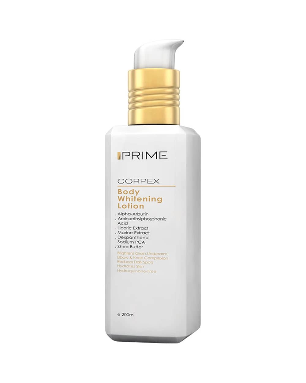 لوسیون روشن کننده بدن پریم 200ml