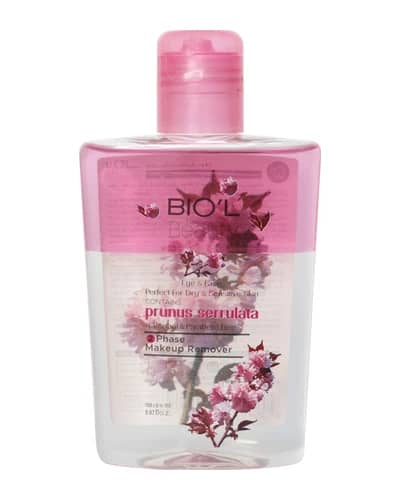 پاک کننده آرایش دو فاز پوست خشک و حساس بیول 150ml