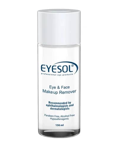 پاک کننده تخصصی آرایش چشم و صورت آیسول 150ml