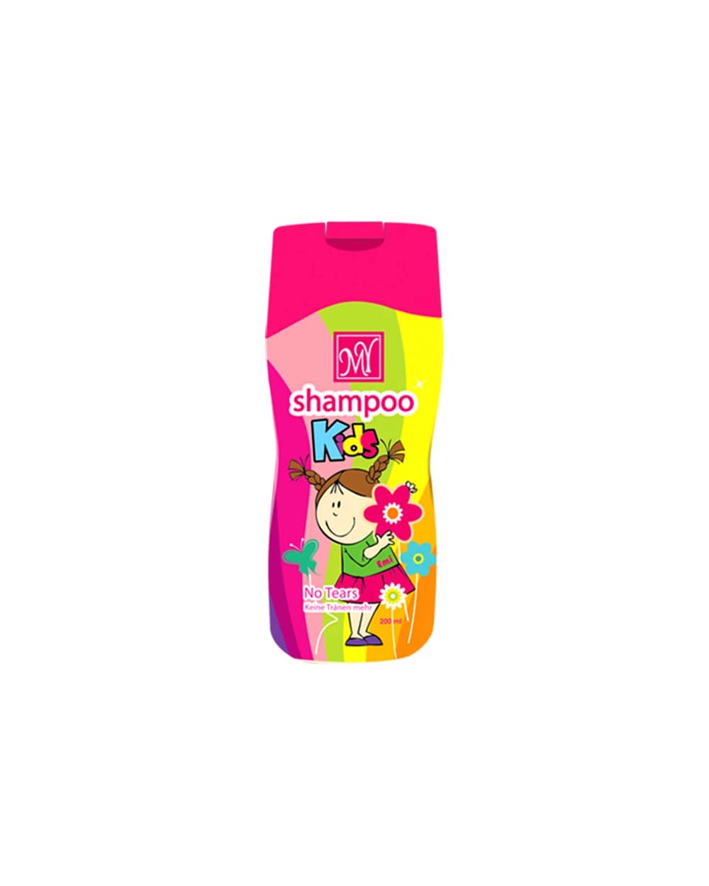 شامپو بچه دخترانه طرح کودک و گل مای 200ml