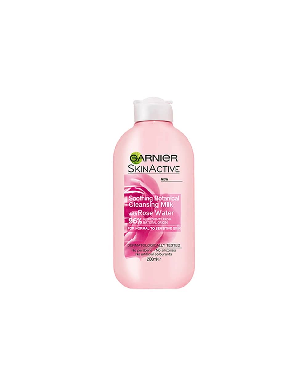 شیر پاک کن عصاره گل رز بوتانیکال گارنیه 200ml