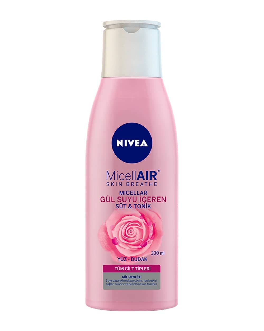 شیر پاک کن میسلار گل رز نیوا 200ml