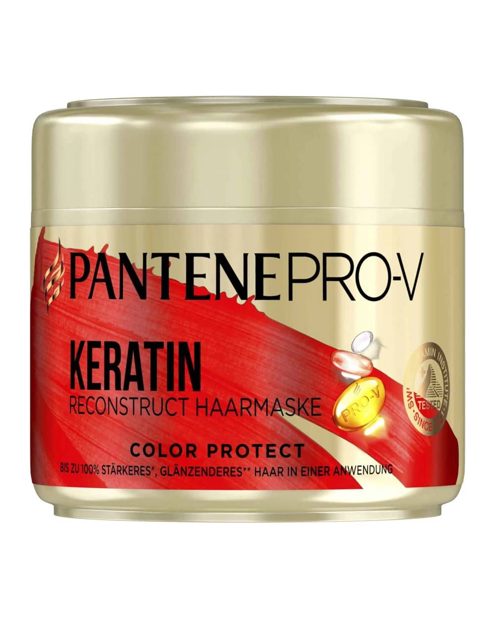 ماسک تثبیت کننده موهای رنگ شده Keratin پنتن 300ml