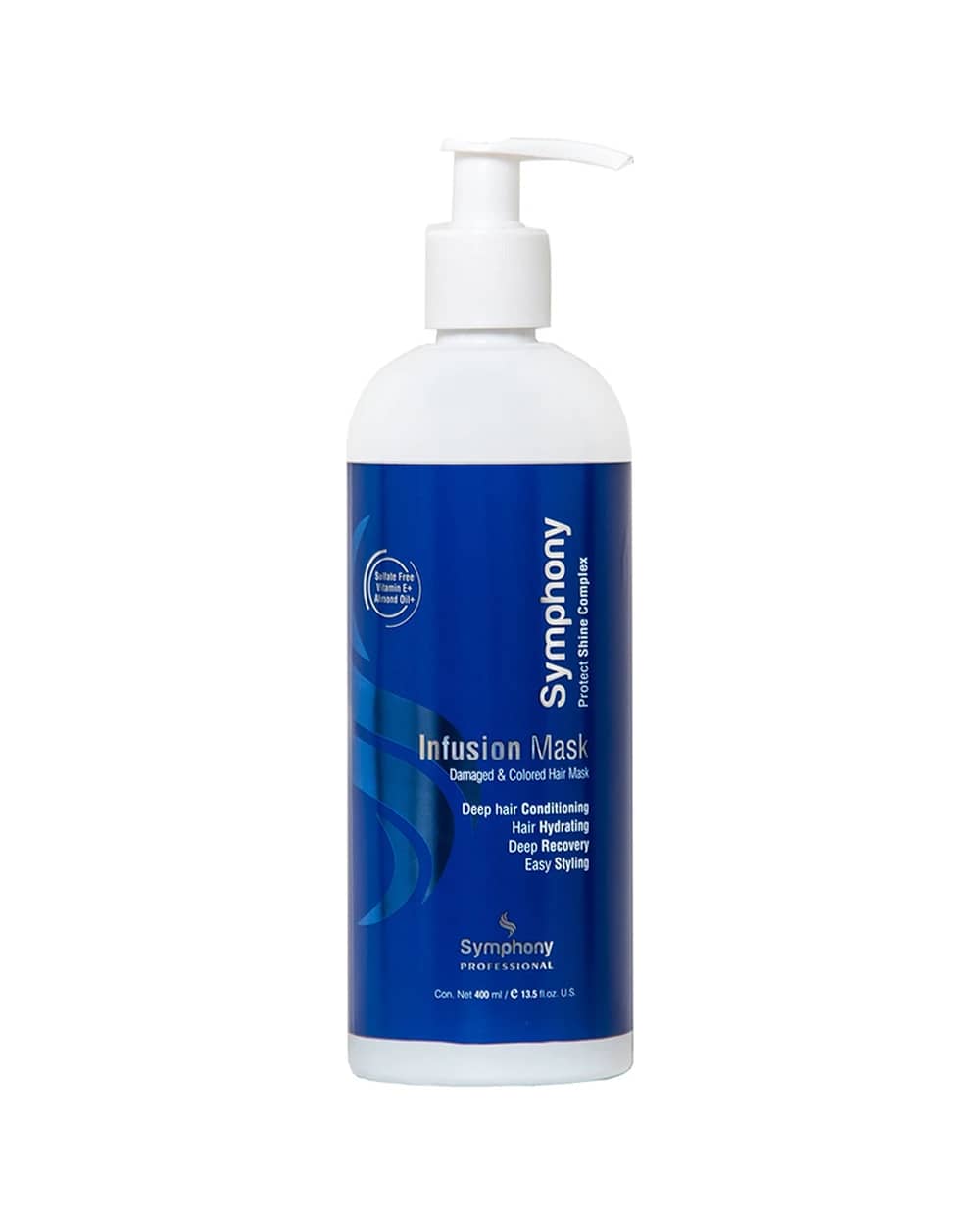 ماسک تثبیت کننده موهای رنگ شده و آسیب دیده Infusion سیمفونی 400ml