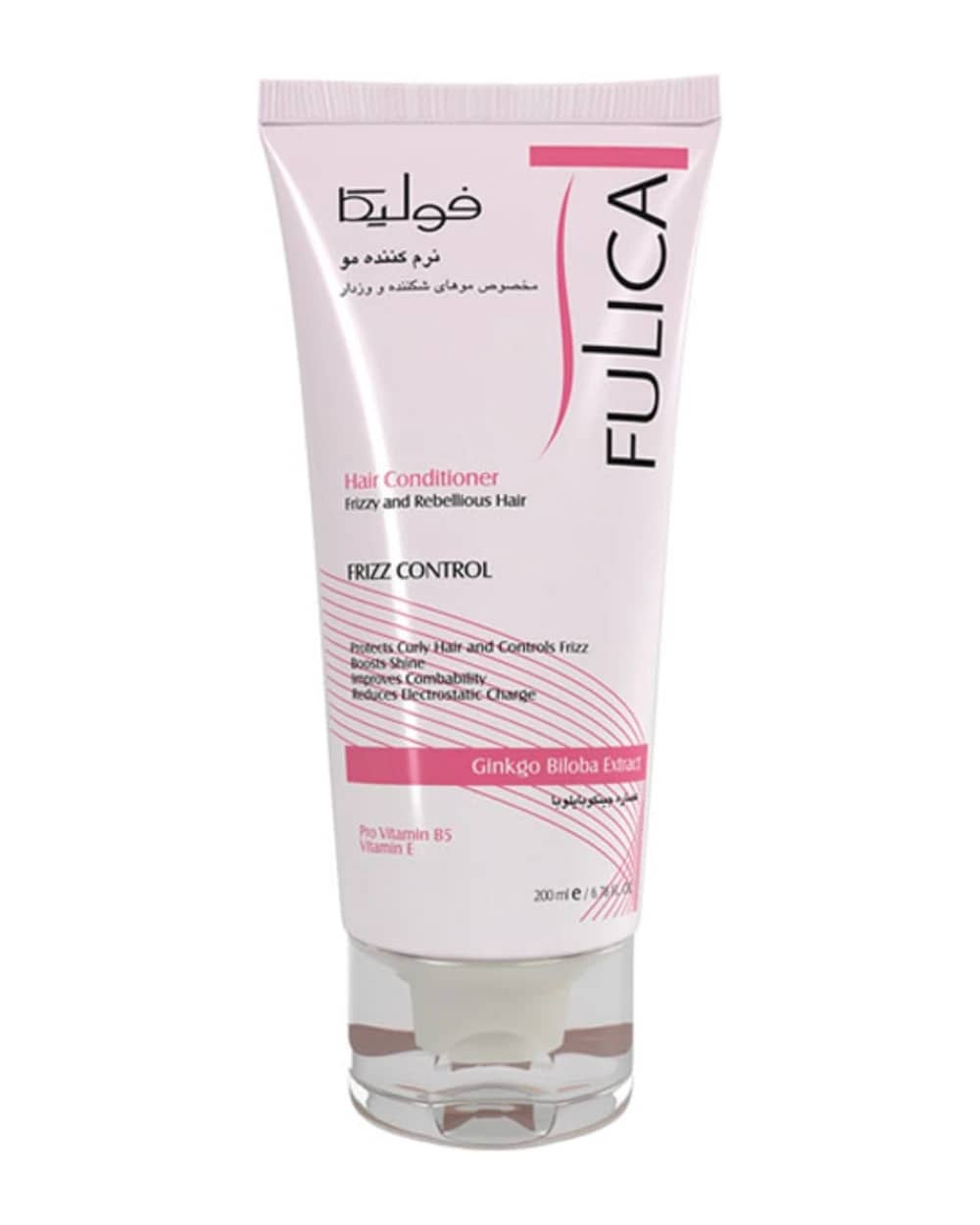 نرم کننده موهای وزدار فولیکا 200ml