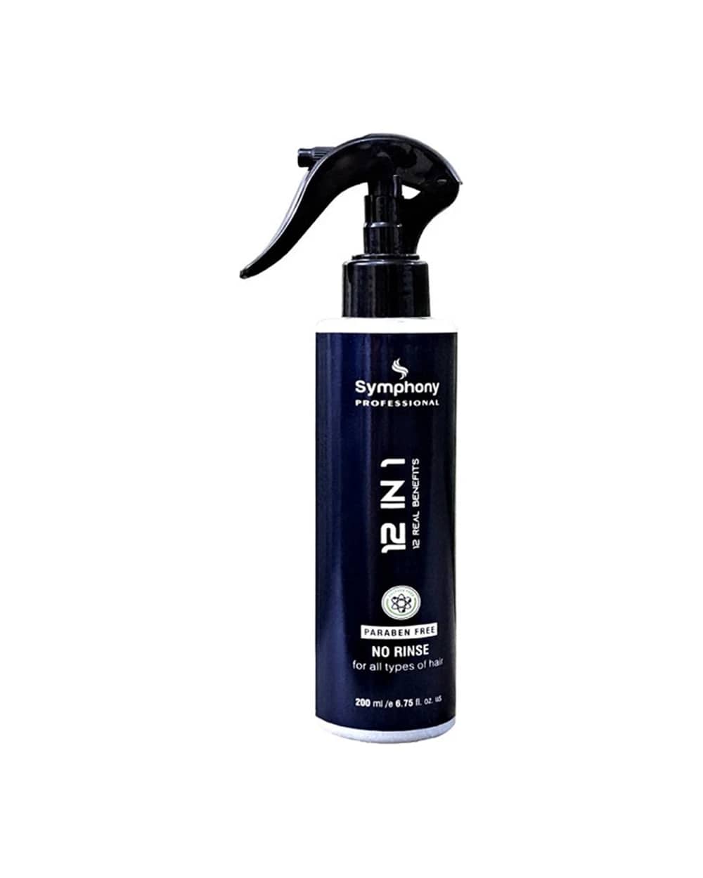 اسپری 12 کاره آبرسان و ضد وز مو No Rinse سیمفونی 200ml