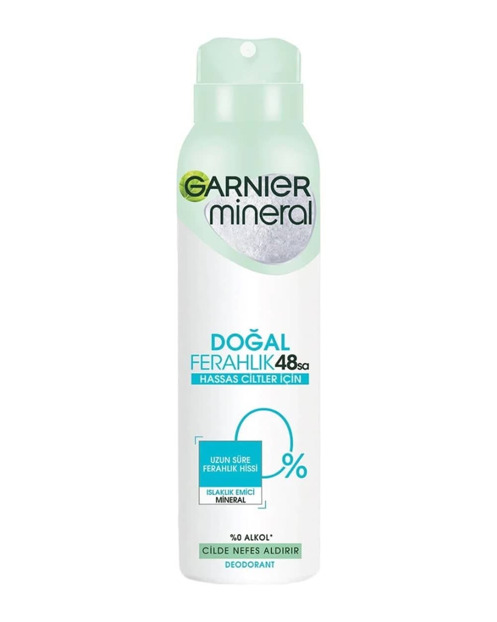اسپری دئودورانت زنانه نچرال فرش 48 ساعته گارنیه 150ml