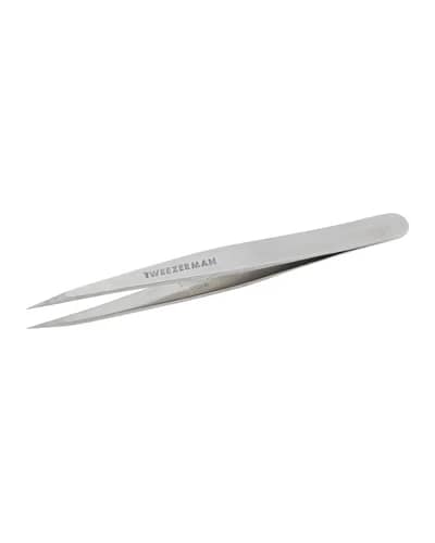 Tweezerman pinzette Deluxe Point 1240R-R - acciaio