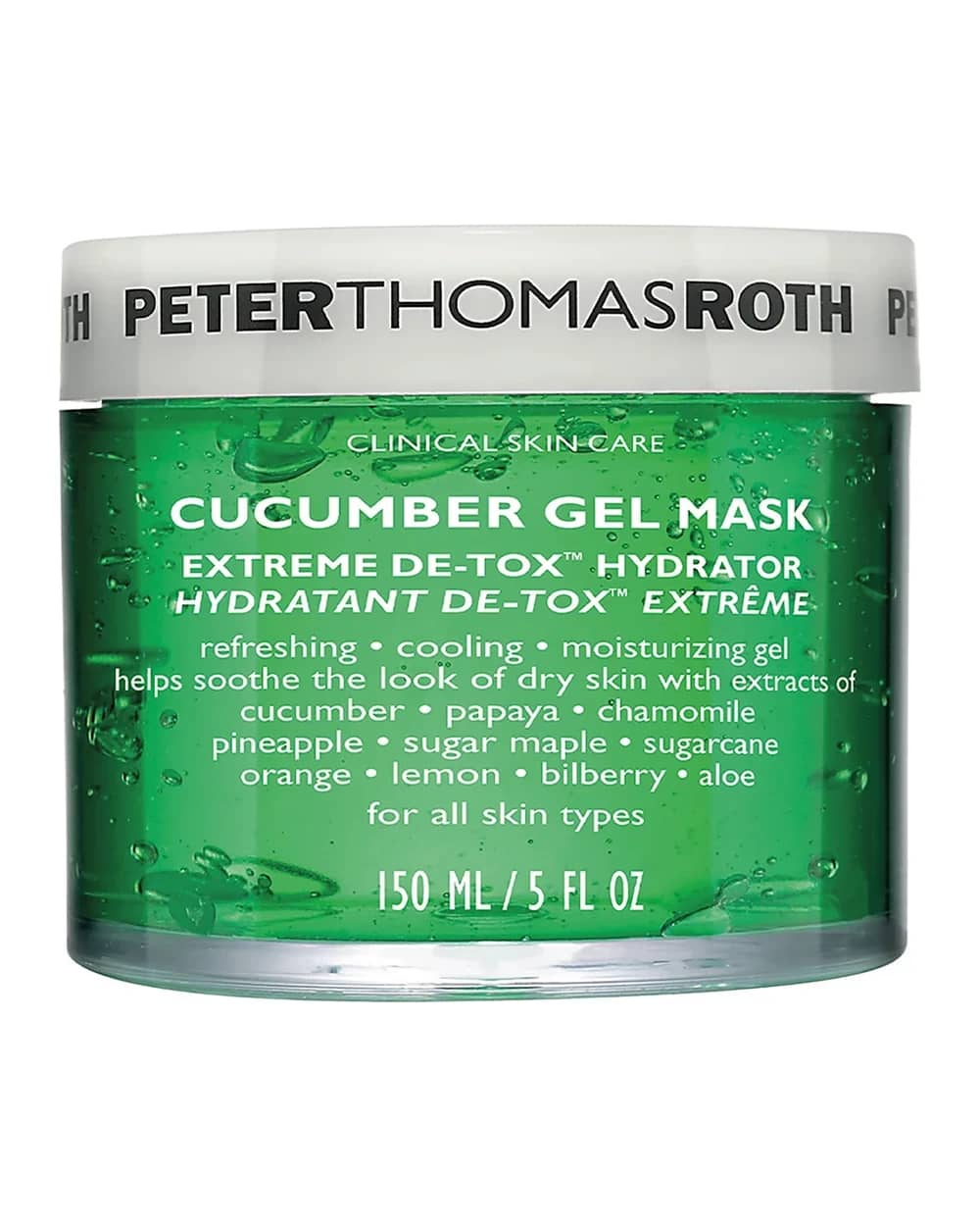 Peter Thomas Roth maschera gel al cetriolo 150 ml