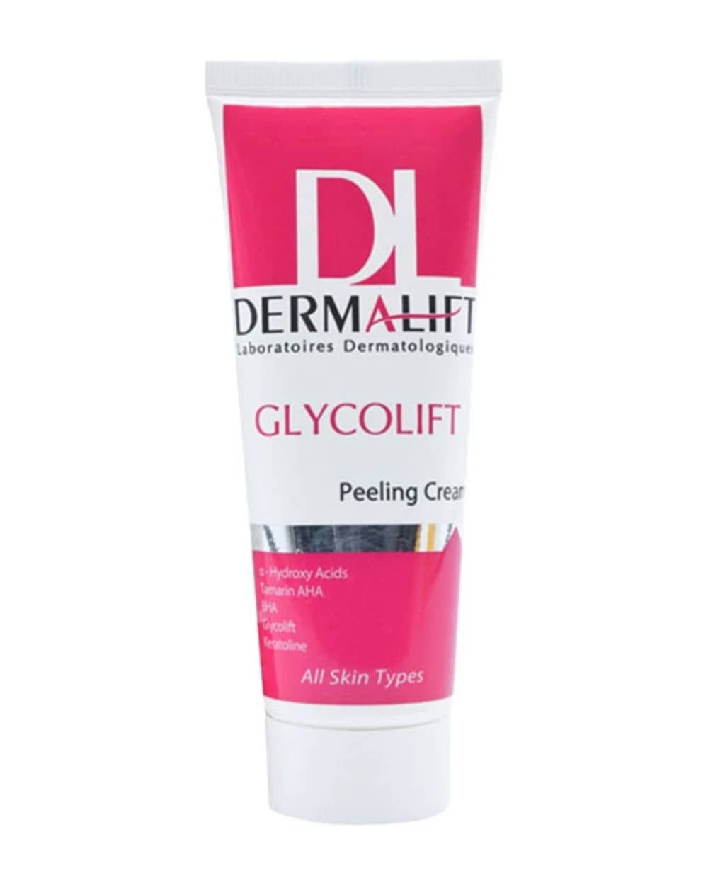 کرم لایه بردار پوست گلایکولیفت درمالیفت 40ml