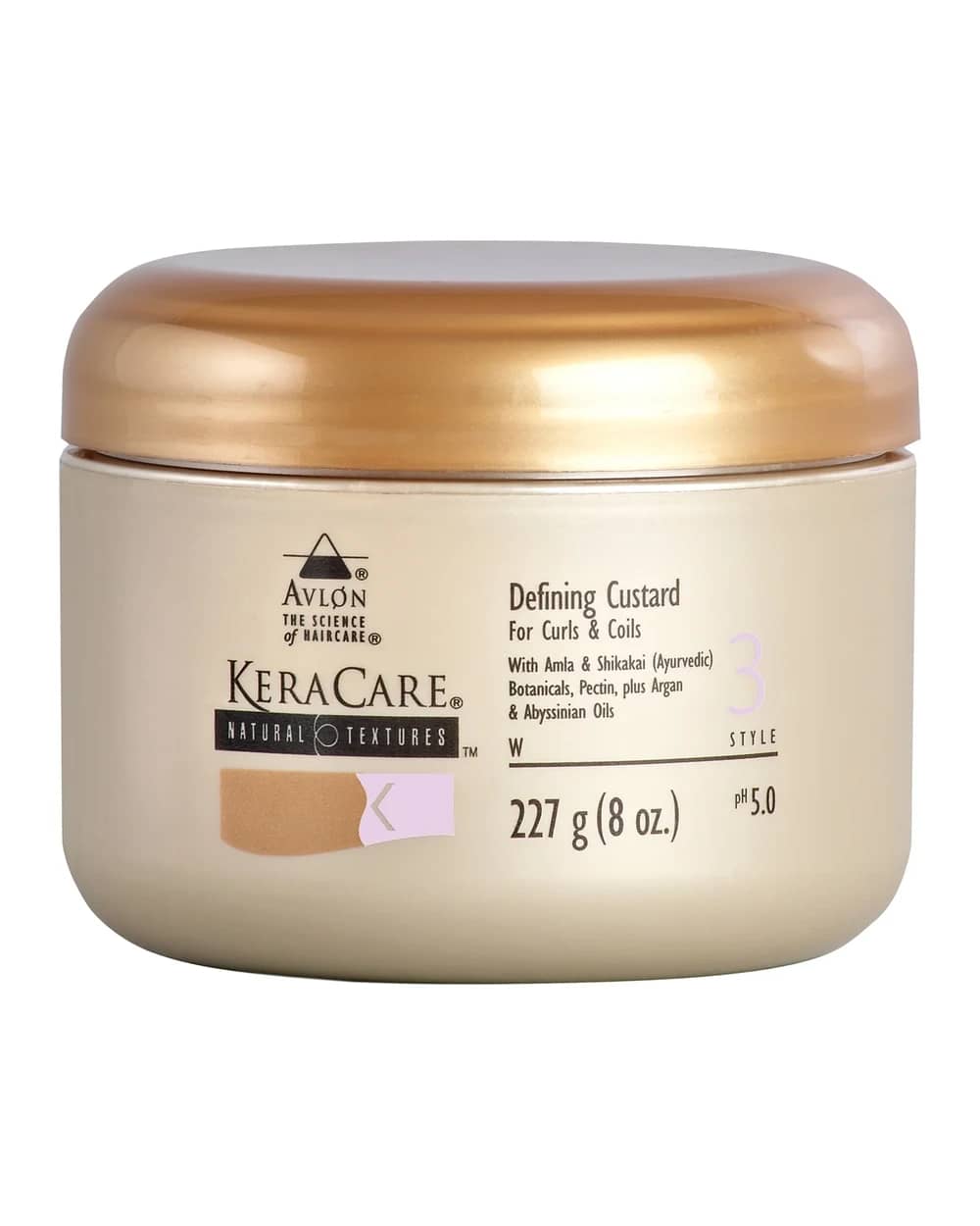 KeraCare Natural Textures Defining Custard Crema Definizione Capelli Ricci 227 g