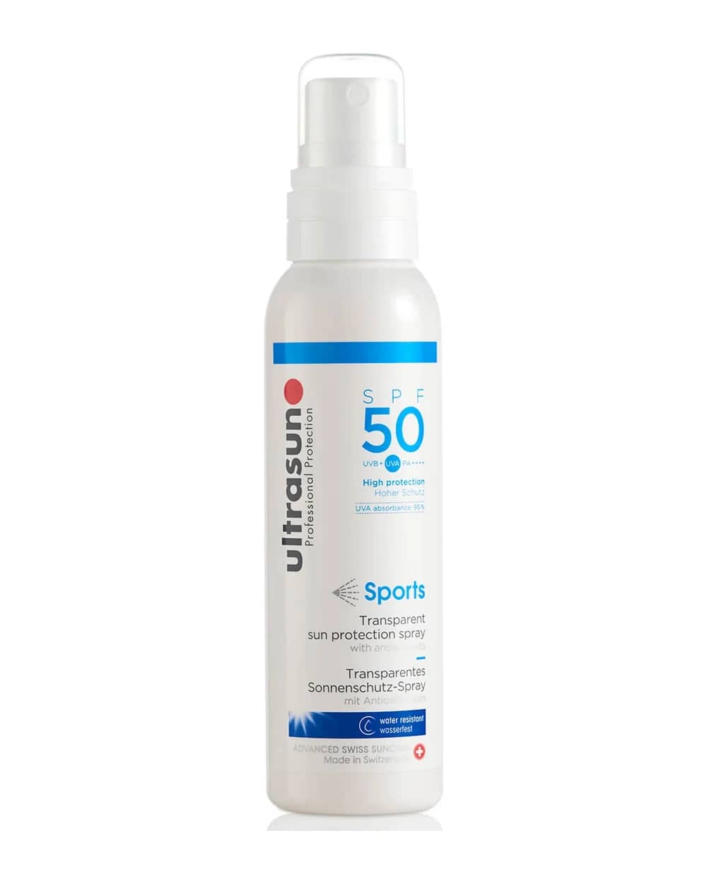 UltraSun Very High SPF 50 Sports protezione solare spray (150 ml)