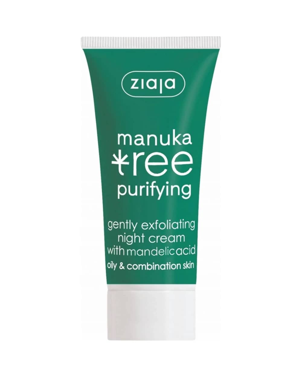 کرم شب لایه بردار پوست های چرب و مختلط Manuka Tree ژایا 50ml