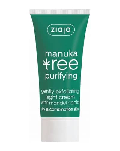 کرم شب لایه بردار پوست های چرب و مختلط Manuka Tree ژایا 50ml