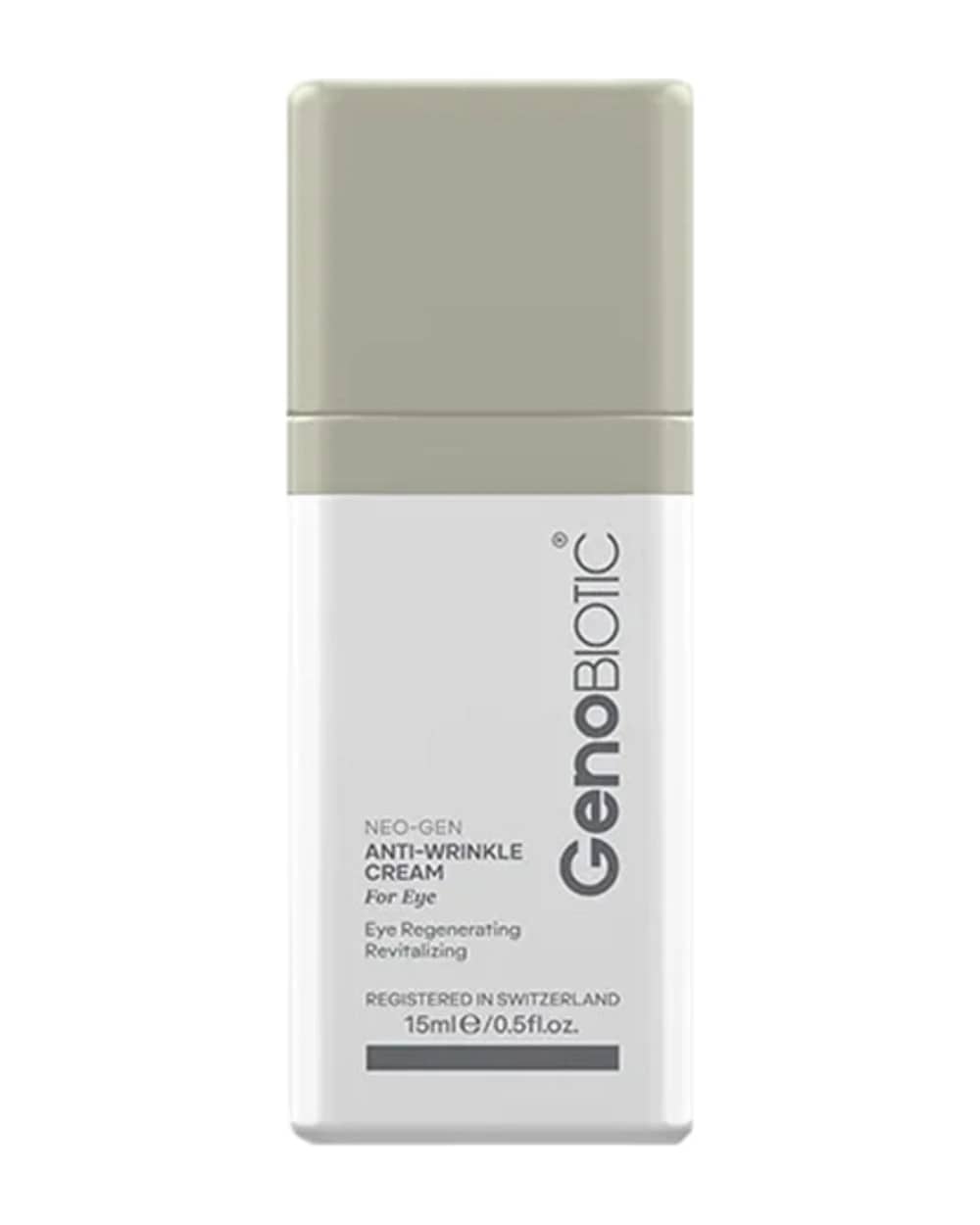 کرم ضد چروک دور چشم ژنوبایوتیک 15ml
