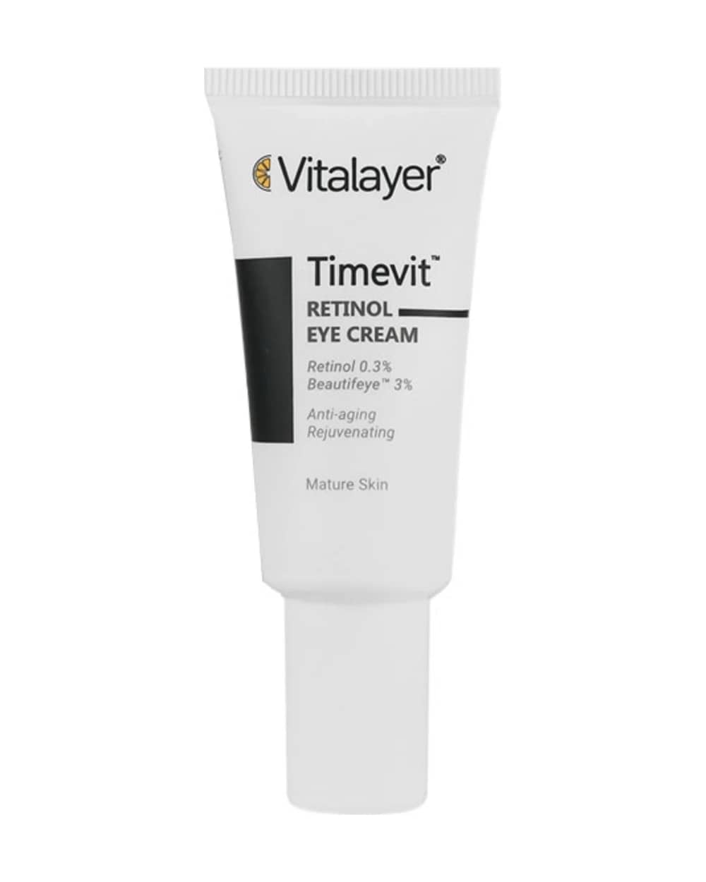 کرم دور چشم ضد چروک Timevit ویتالیر 15ml