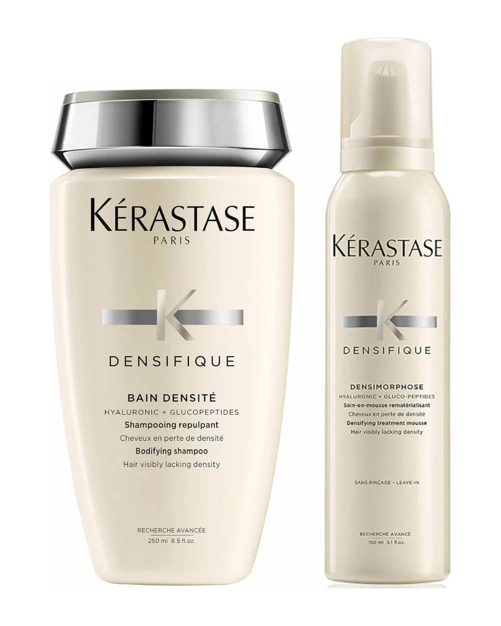 Kérastase Densifique Bain Densité (250 ml) e Mousse Densimorphose (150 ml)