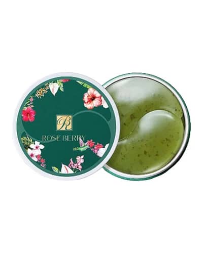 پچ زیر چشم چای سبز رز بری 60 عددی