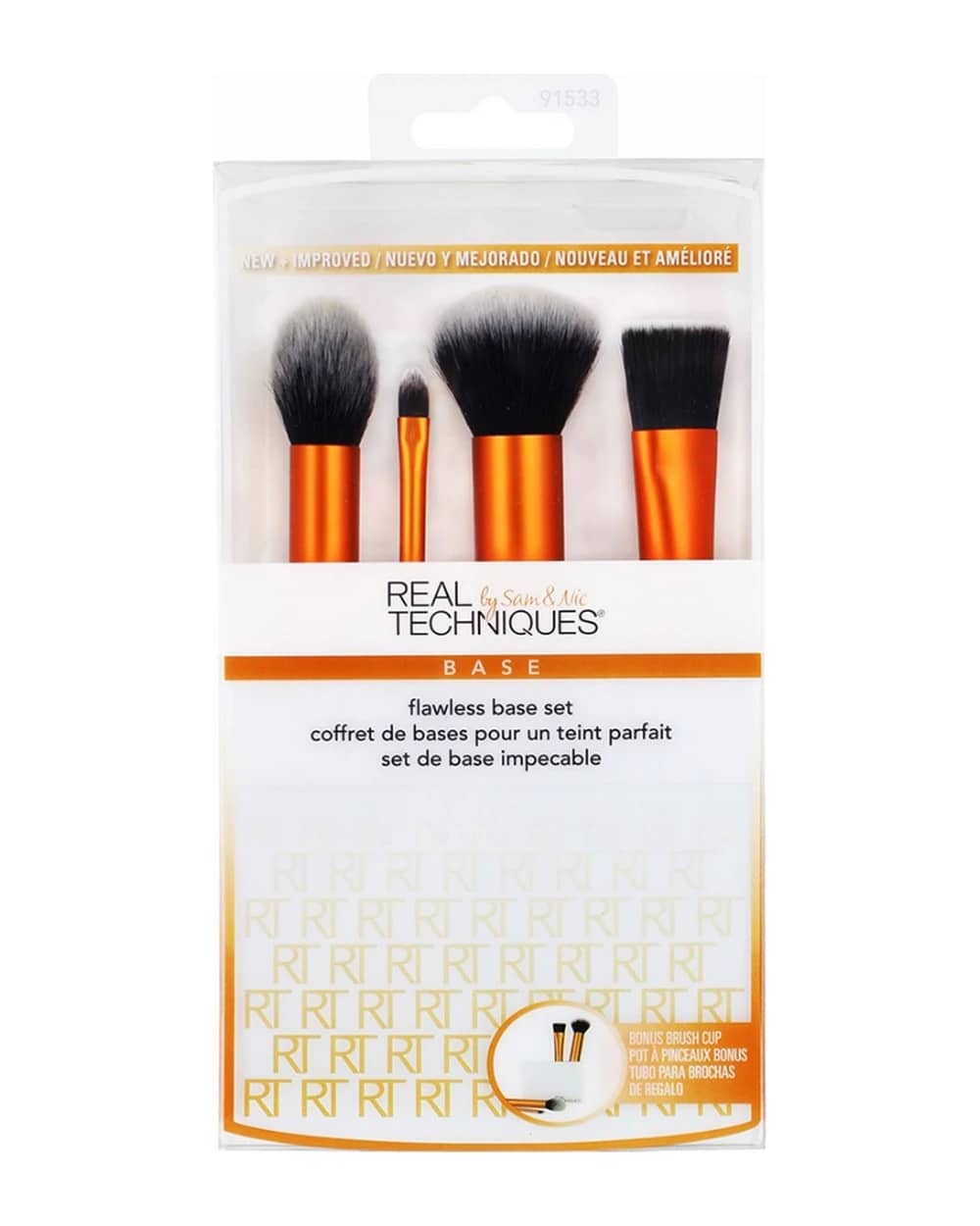 ست براش ریل تکنیک 4 عددی Flawless