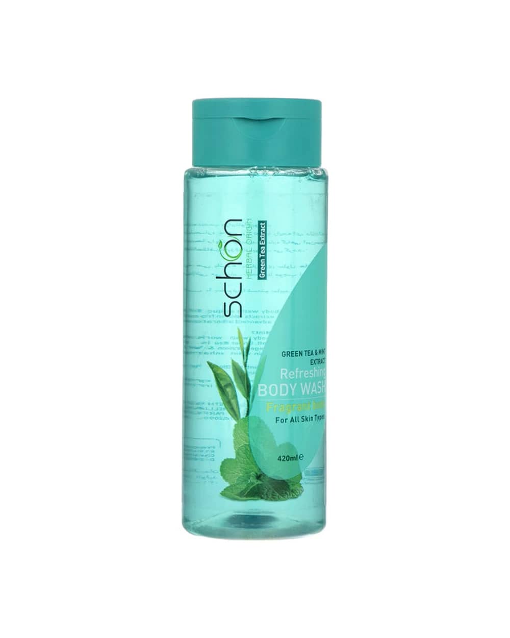 شامپو بدن چای سبز و نعنا شون 420ml