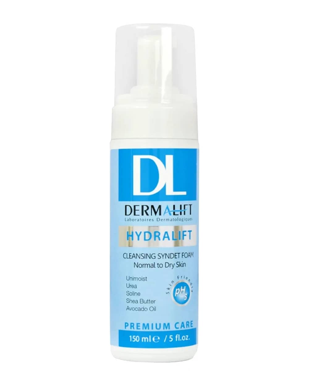 فوم شستشو صورت درمالیفت پوست خشک و معمولی 150ml
