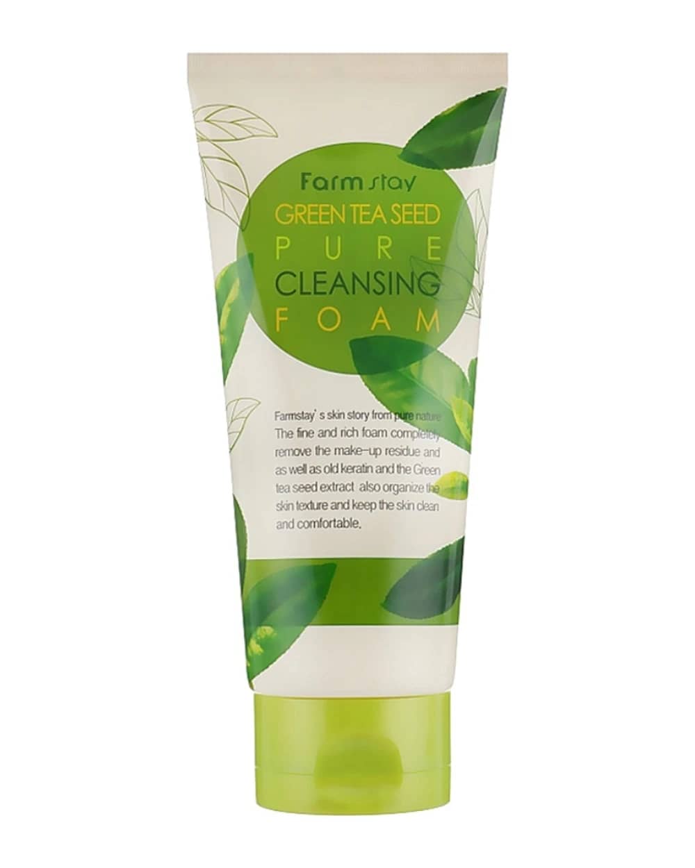 فوم شوینده عصاره چای سبز فارم استی 180ml