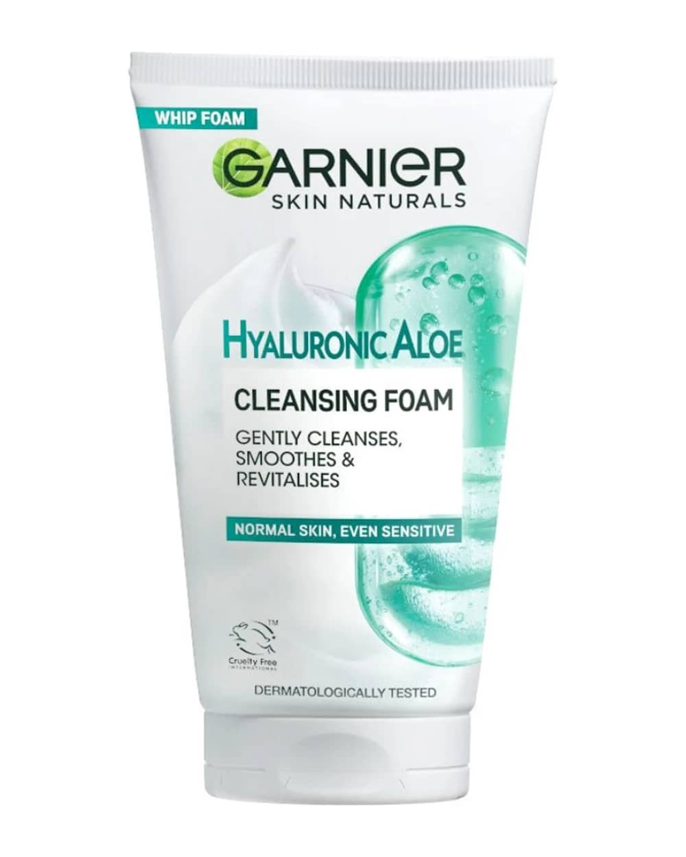 فوم شستشوی صورت حاوی هیالورونیک و آلوئه ورا گارنیه 150ml