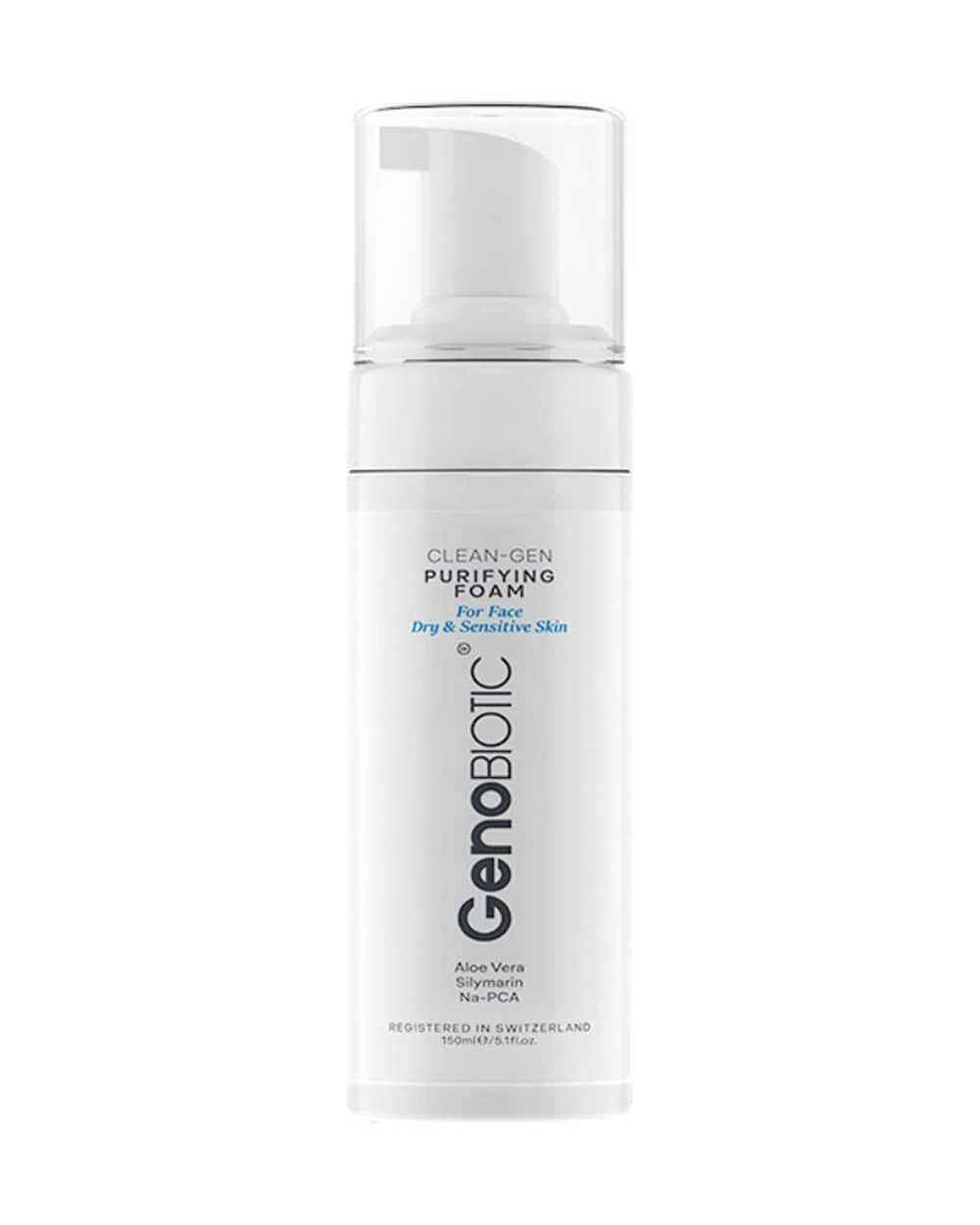 فوم شستشو صورت ژنوبایوتیک پوست های خشک و حساس 150ml