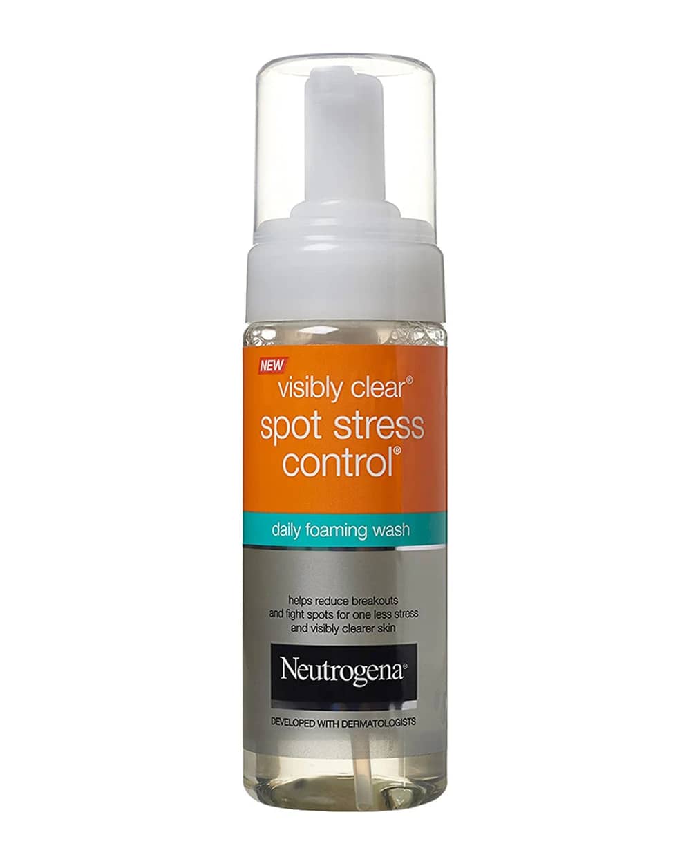 فوم شستشوی صورت Visibly Clear ضد جوش نوتروژینا 150ml
